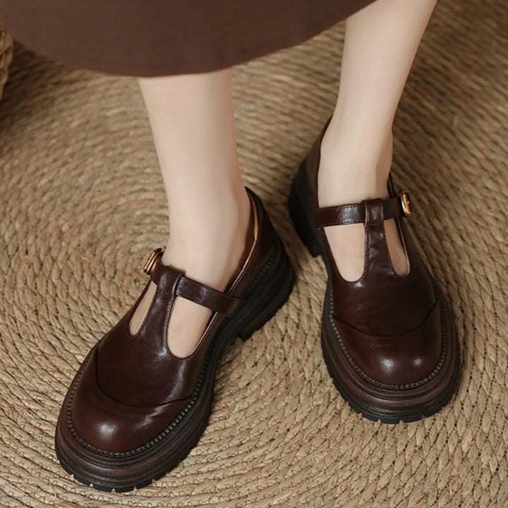 Luna | Chunky T-Bar Shoes