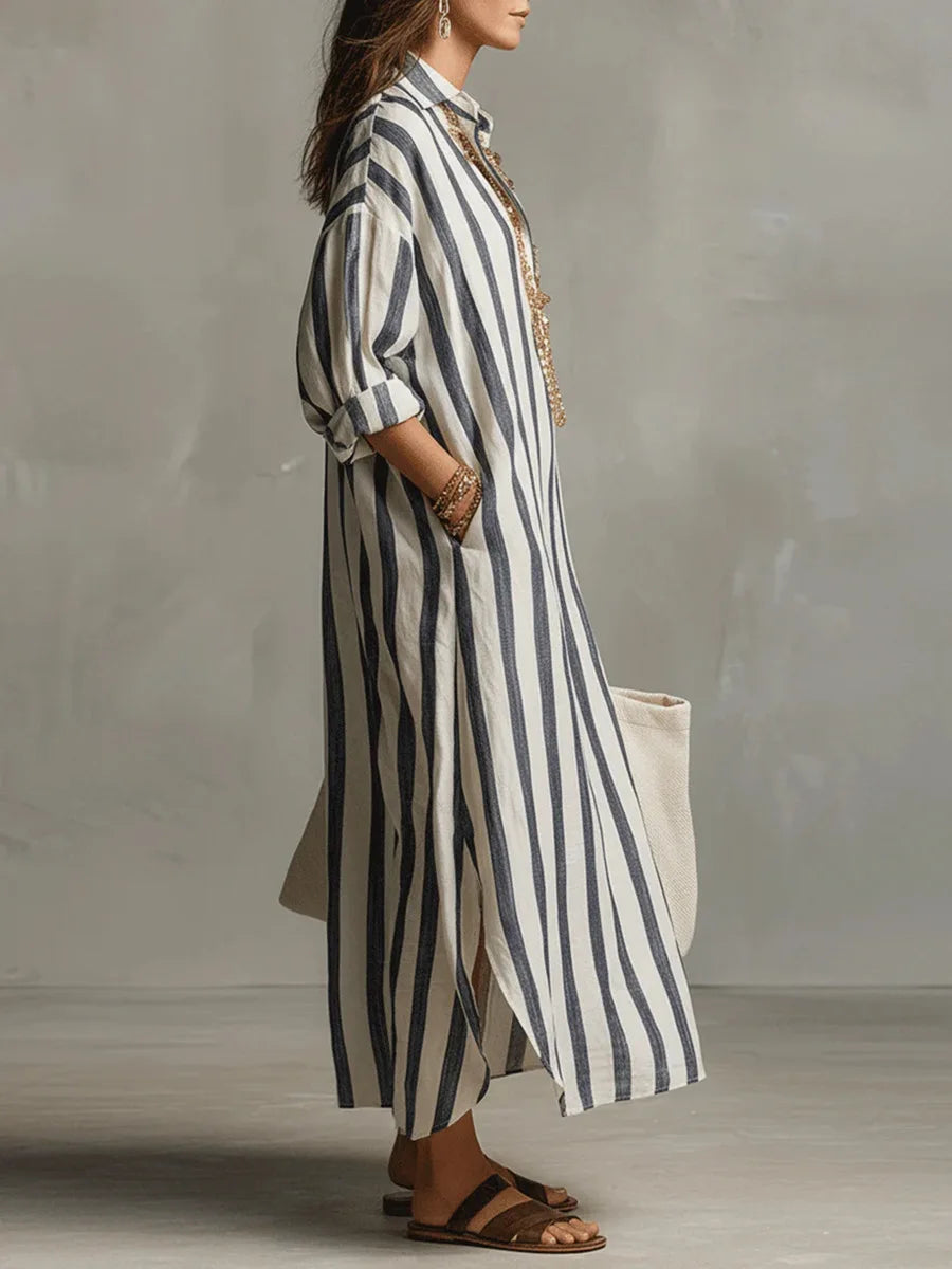 Cassiana™ | Long Shirt Dress