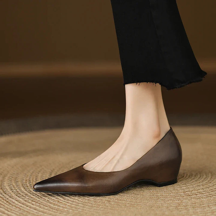 Avine Genuine Leather Flats
