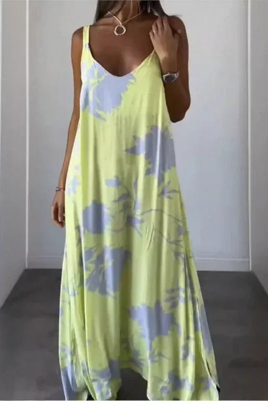 Carmelina™ | Artistic Floral Dress