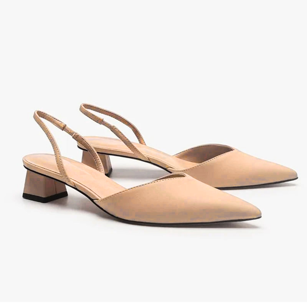 Flavia | Slingback Pumps with Low Heel