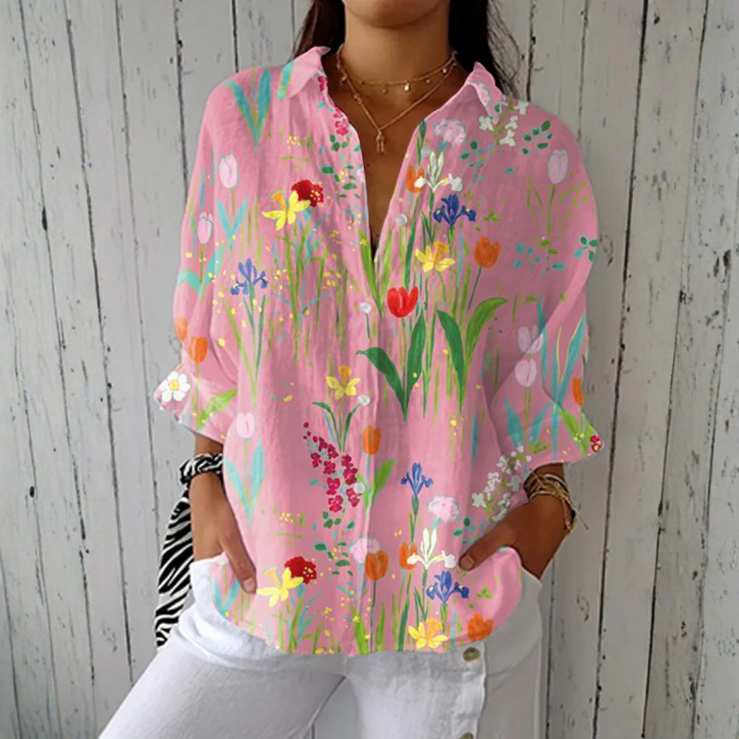 Willa | Spring Garden Blouse
