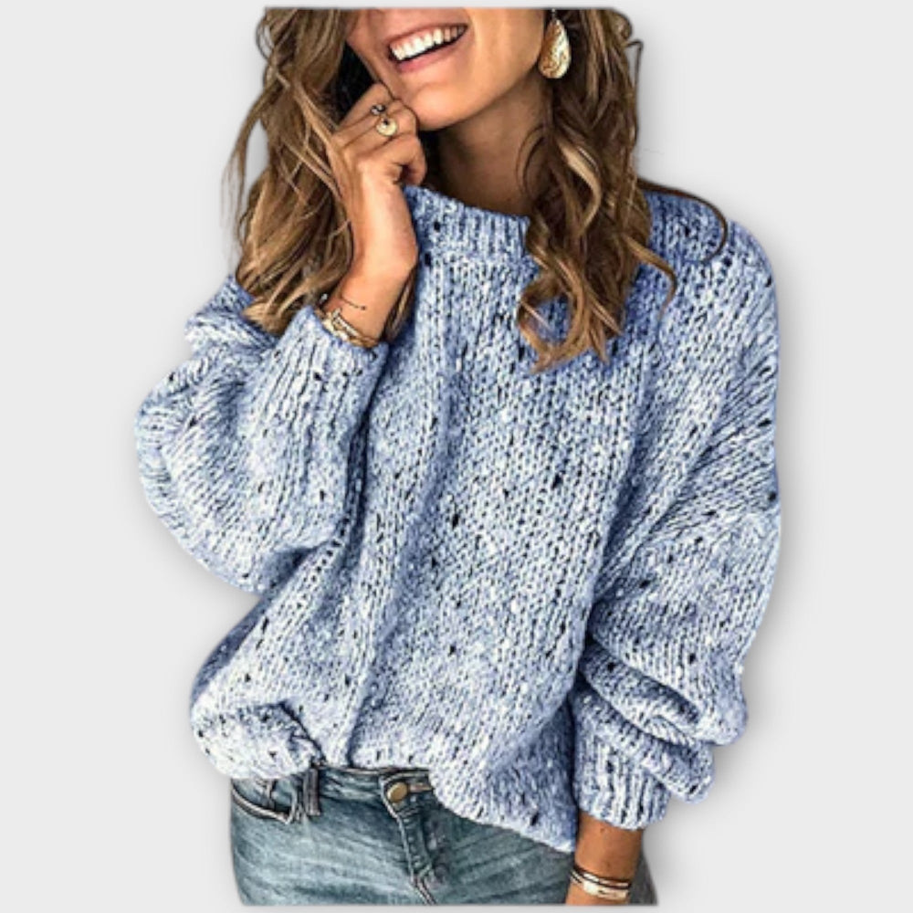 Aoife | Speckled Chunky Knit Sweater