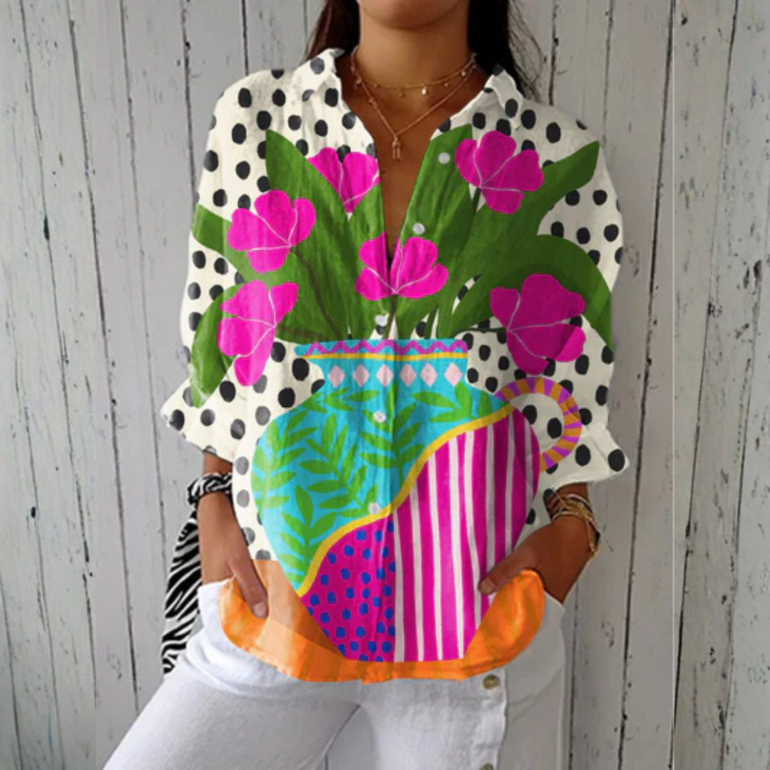 Maisie | Blooming Vase Blouse