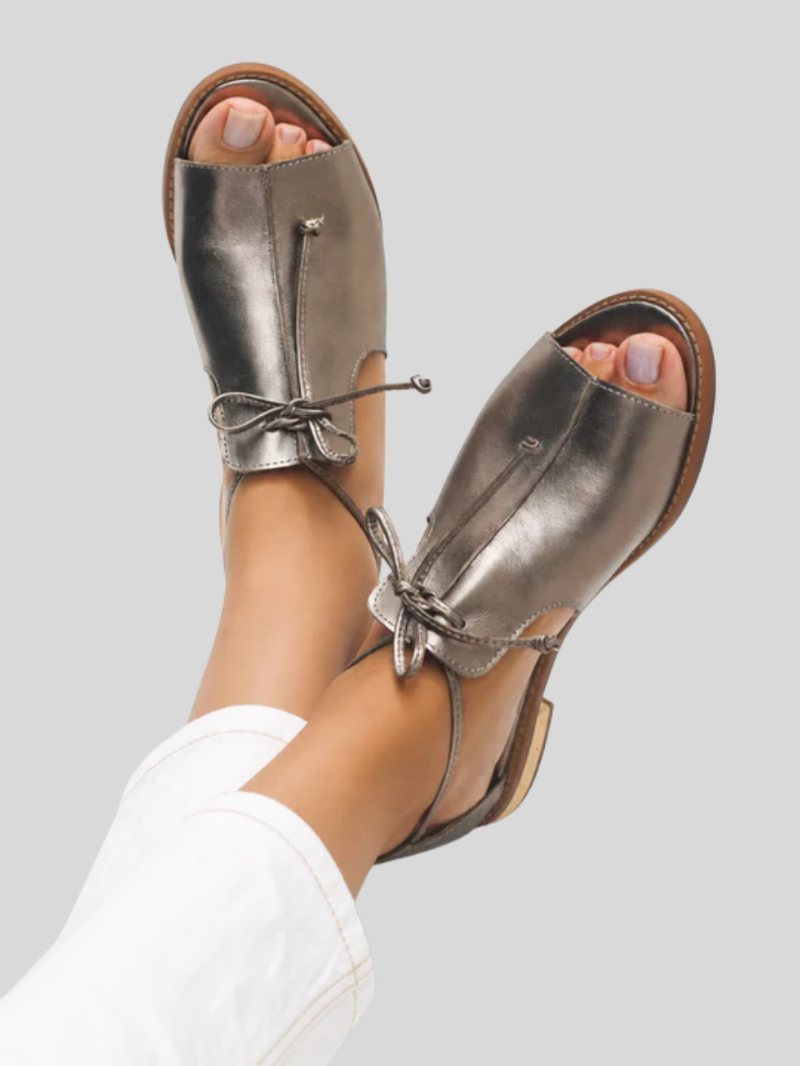 LILLIANA | STRAP-STYLE LEATHER SANDALS