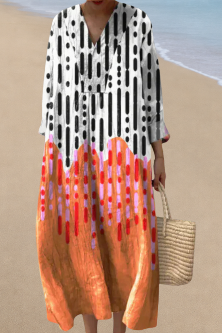 Carol Geometric Dress