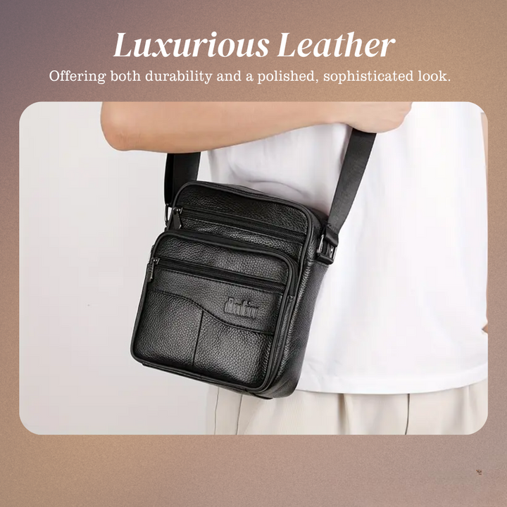 Carter - Men's Leather Versatile Shoulder Bag