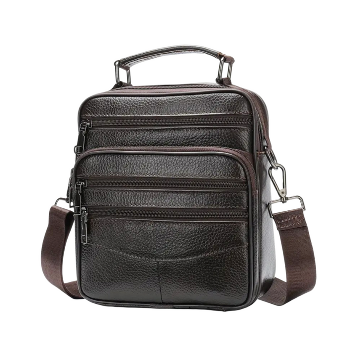 Jacob - Men's Vintage Leather Crossbody Bag
