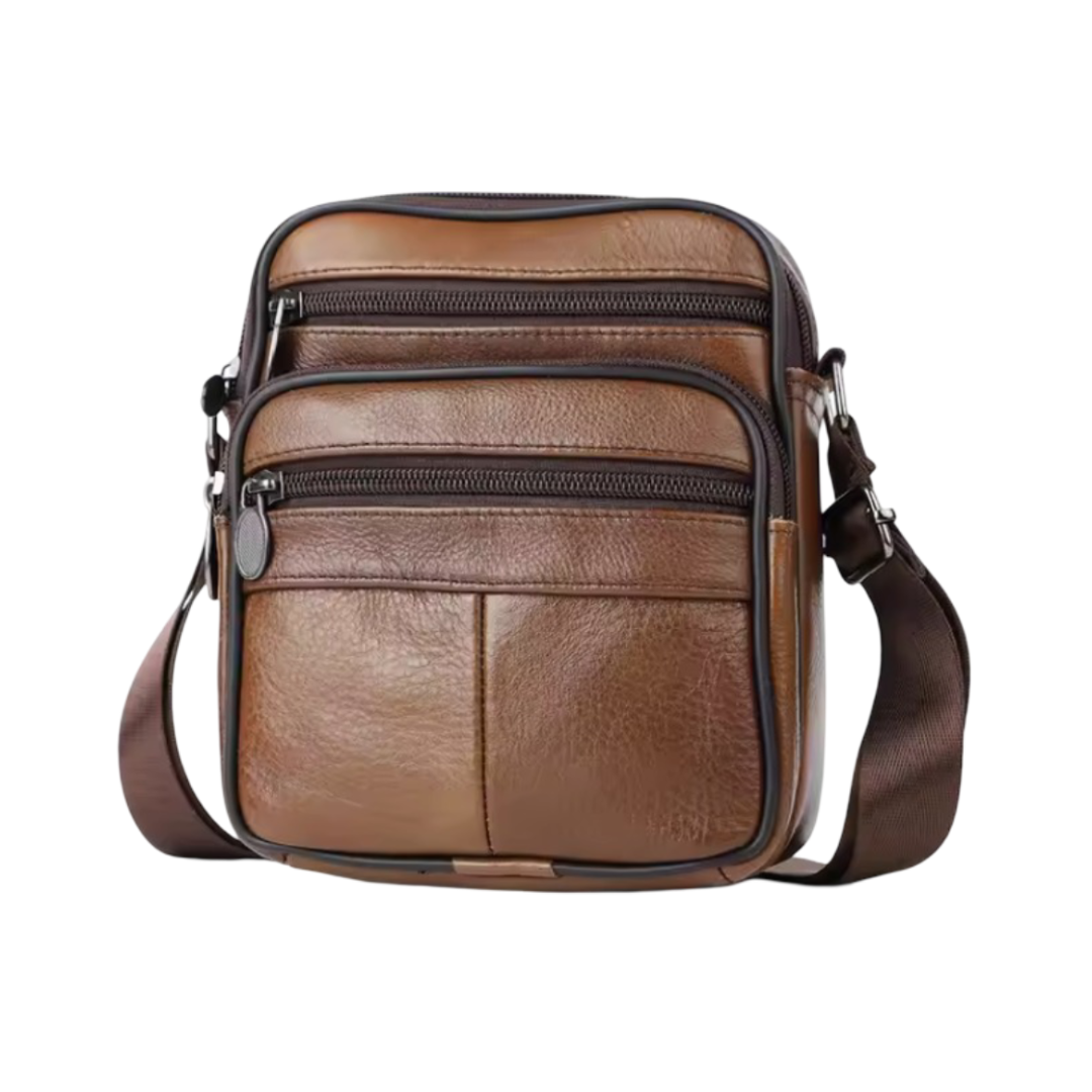 Ryan - Men's Leather Crossbody Business Bag