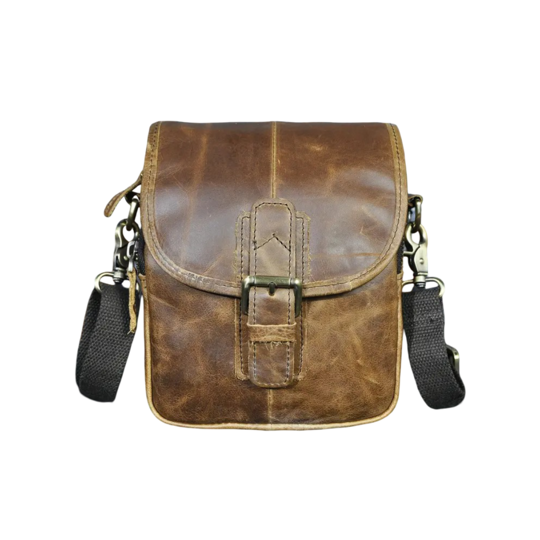 Zachary - Authentic Leather Men's Shoulder Bag