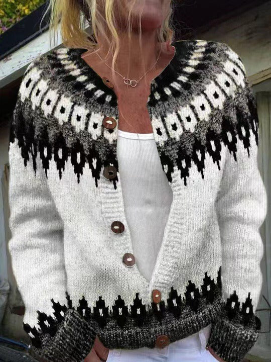 Alexa | Classic Icelandic Vintage Cardigan