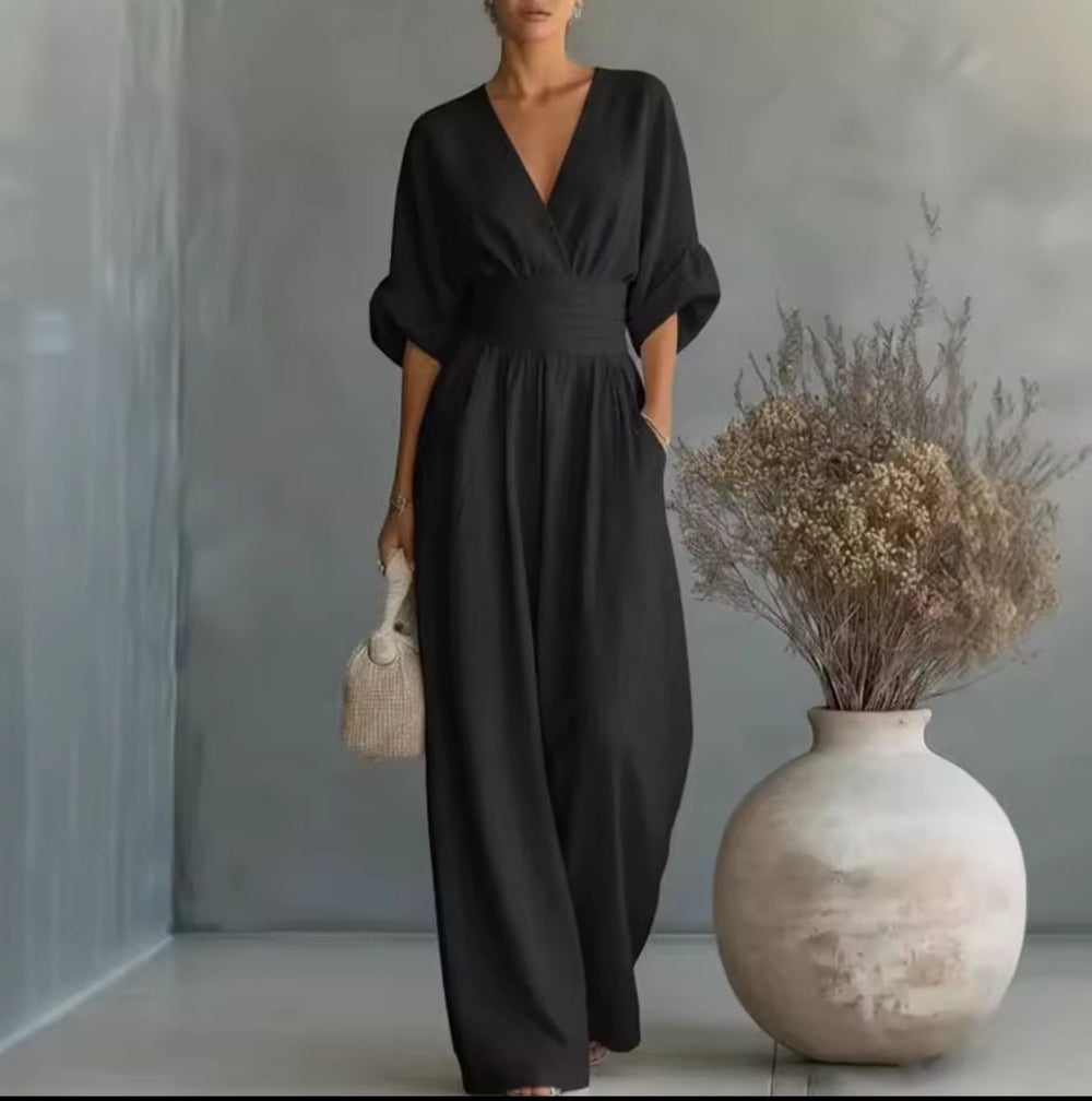 Risel - Jumpsuit to Feel Comfortable and Polished on Your Day.