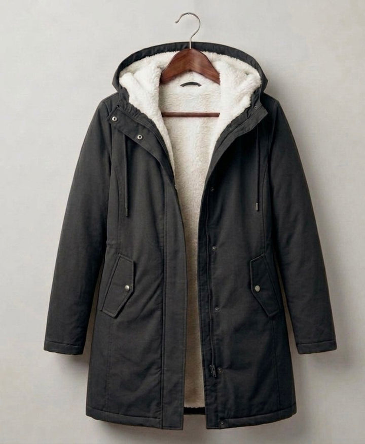 Harriet | Cosy Hooded Weatherproof Coat