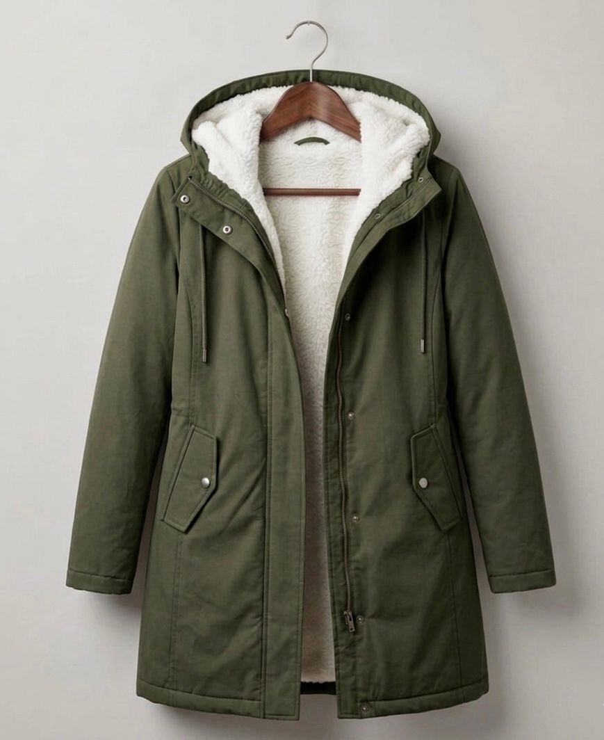 Harriet | Cosy Hooded Weatherproof Coat