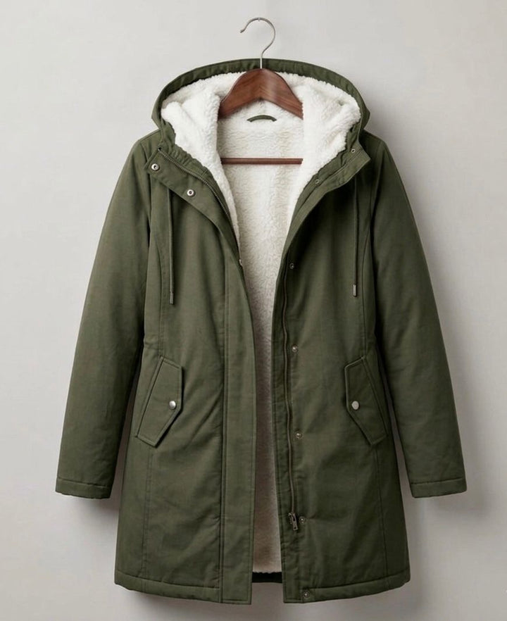 Harriet | Cosy Hooded Weatherproof Coat