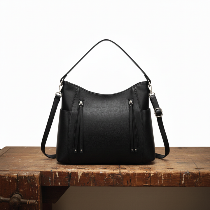 Saoirse | Zip-Pocket Hobo Bag