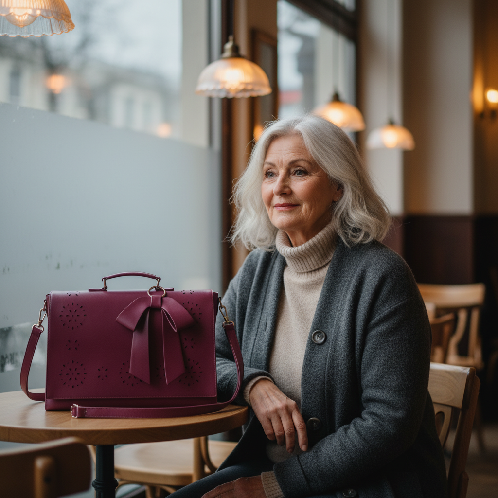 Elowyn | Bow-Front Satchel