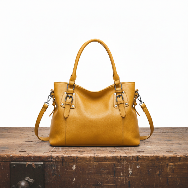 Ellery | Buckled Top-Handle Bag