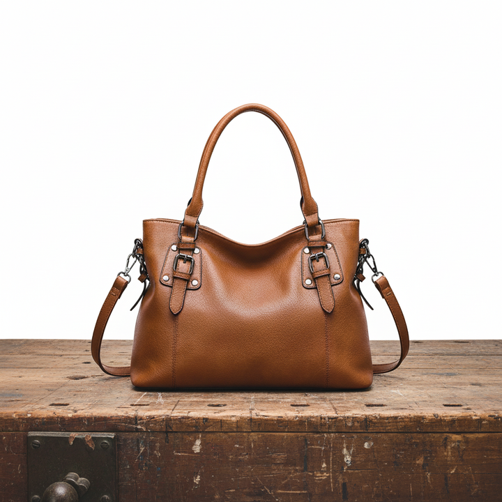 Ellery | Buckled Top-Handle Bag