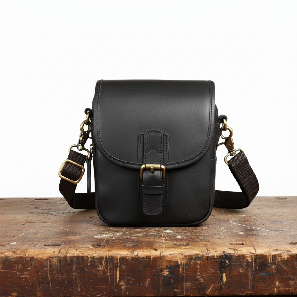 Sibyl | Vintage Flap Messenger Bag