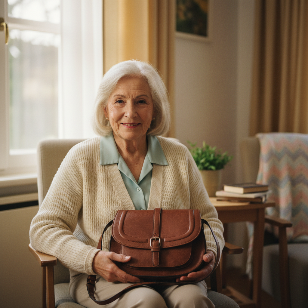 Benedicta | Buckled Saddle Crossbody Bag
