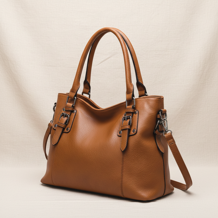 Ellery | Buckled Top-Handle Bag