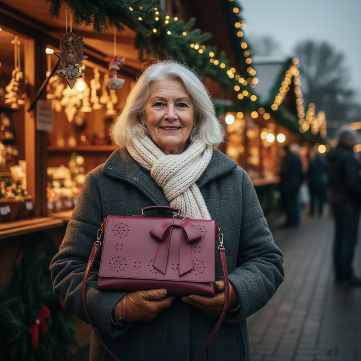 Elowyn | Bow-Front Satchel