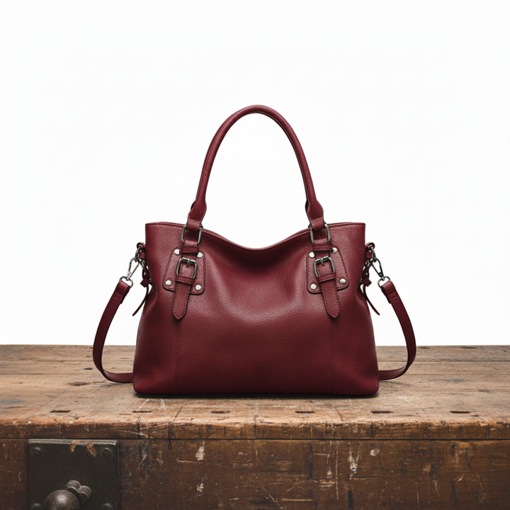 Ellery | Buckled Top-Handle Bag