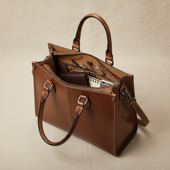 Marigold | Structured Top-Handle Tote