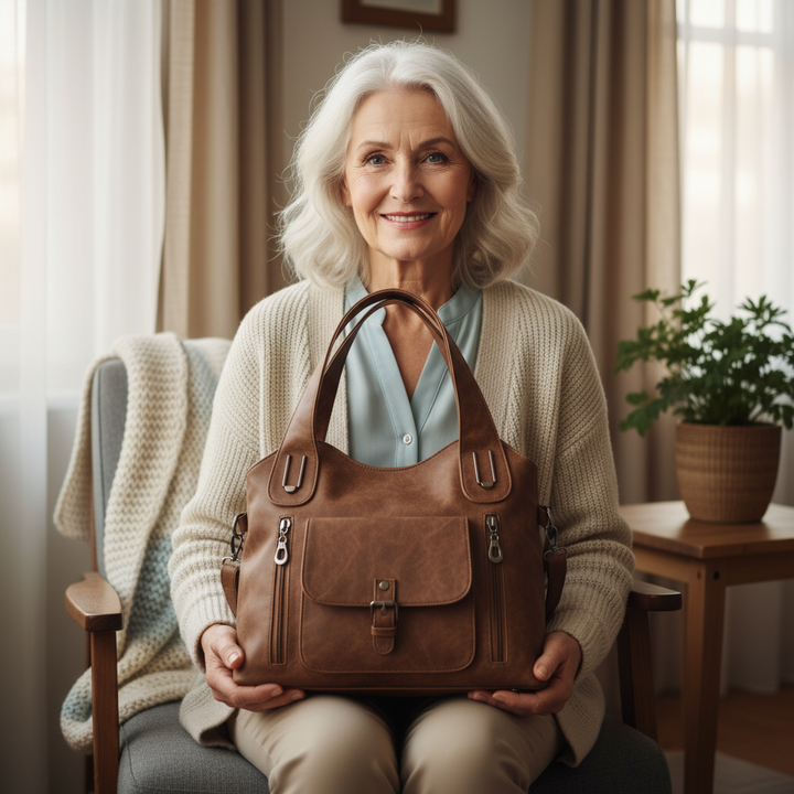 Tegen | Slouchy Multi-Pocket Shoulder Bag