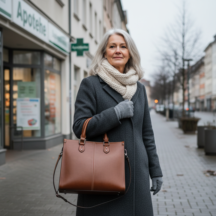 Marigold | Structured Top-Handle Tote