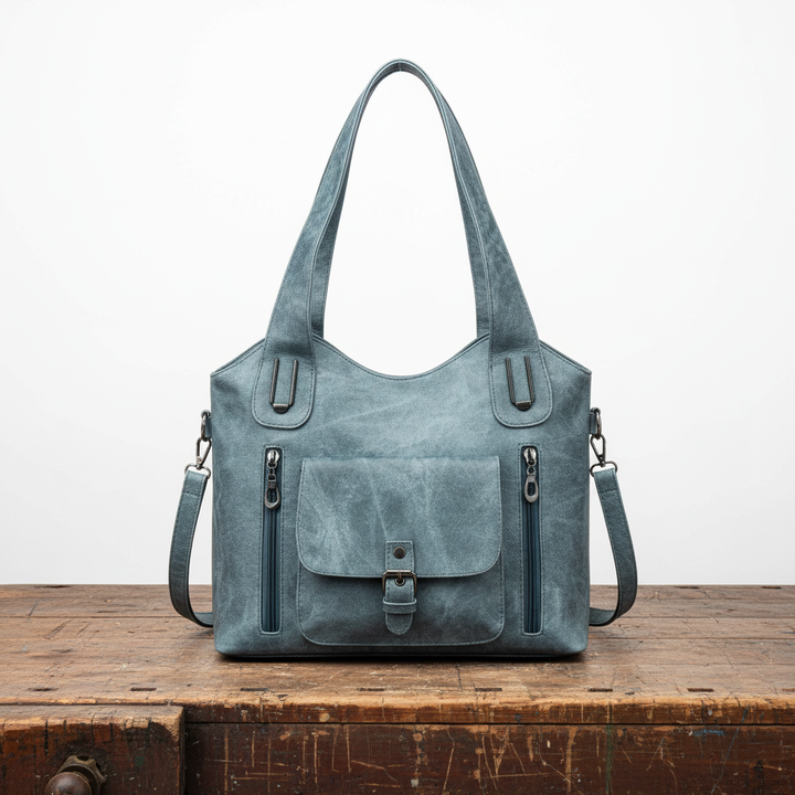 Tegen | Slouchy Multi-Pocket Shoulder Bag