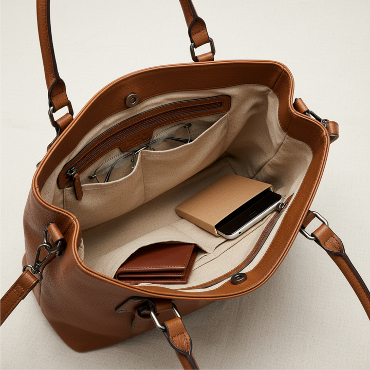 Ellery | Buckled Top-Handle Bag