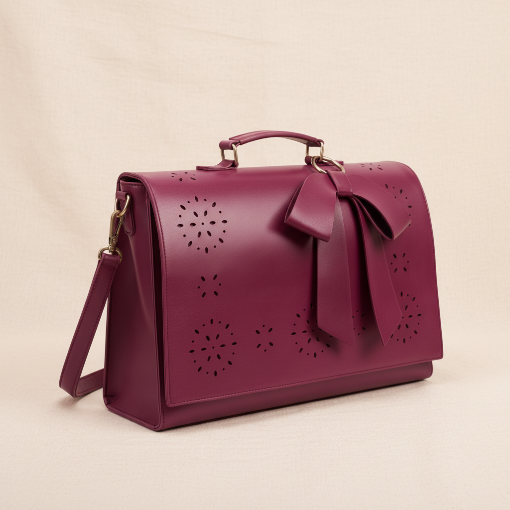 Elowyn | Bow-Front Satchel
