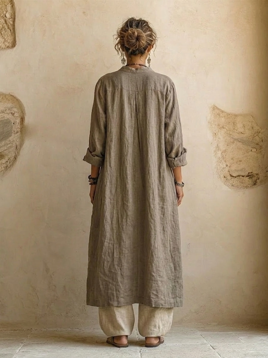 Lila | Three-Piece Linen Set