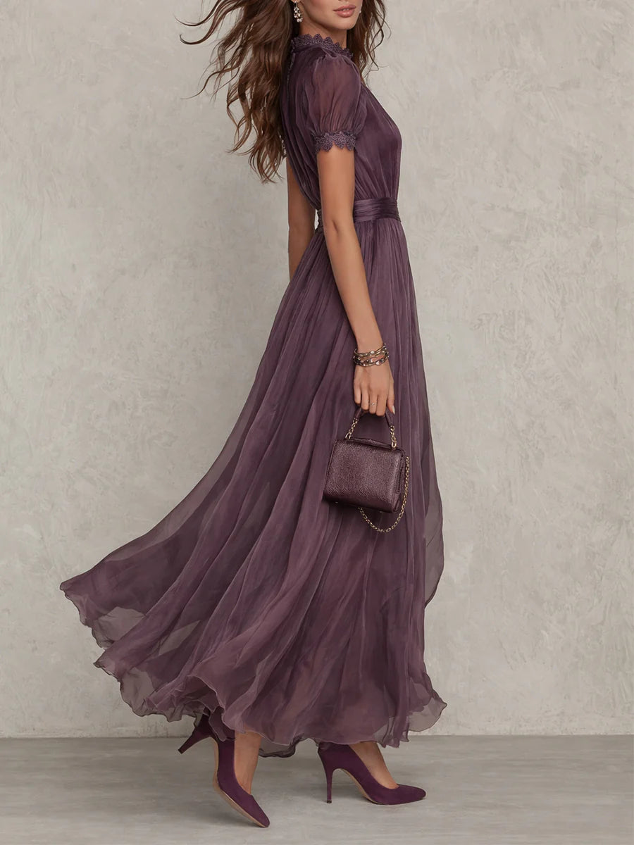 Riley | Vintage Chiffon Maxi Dress