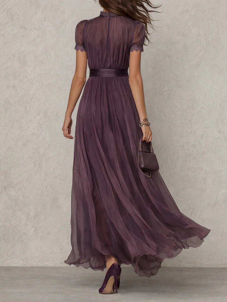 Riley | Vintage Chiffon Maxi Dress