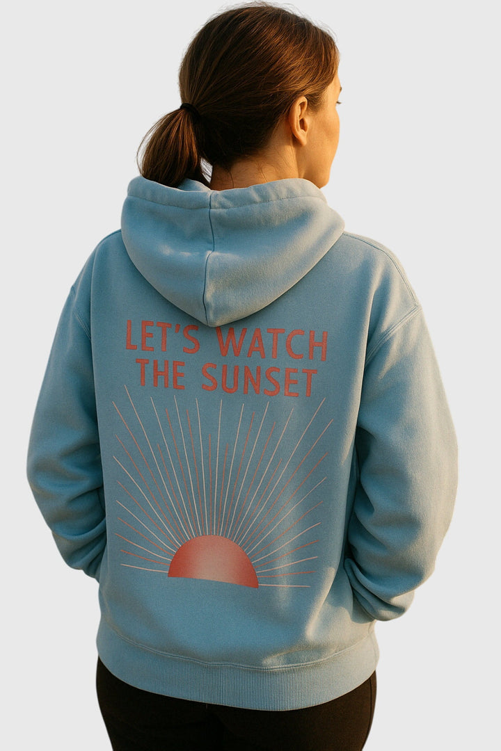 Roisin | Sunset Print Hoodie