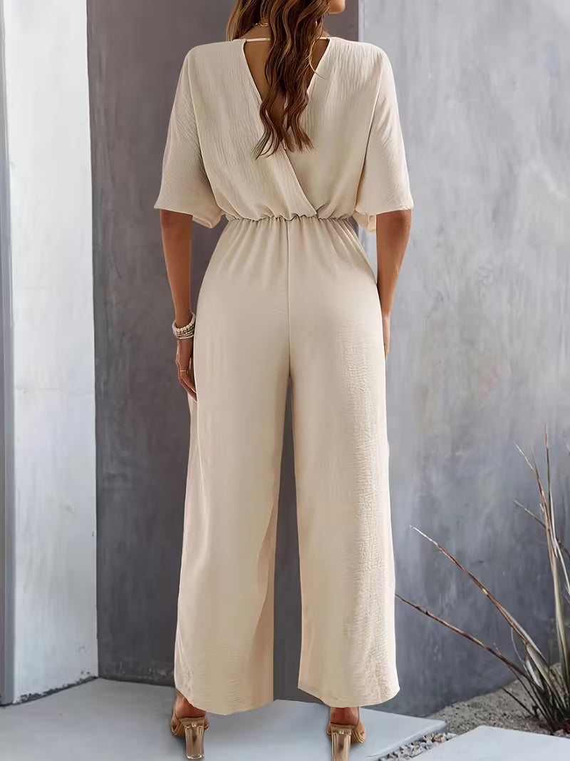 Arden™ | Elegant Wide Leg Evening Jumpsuit