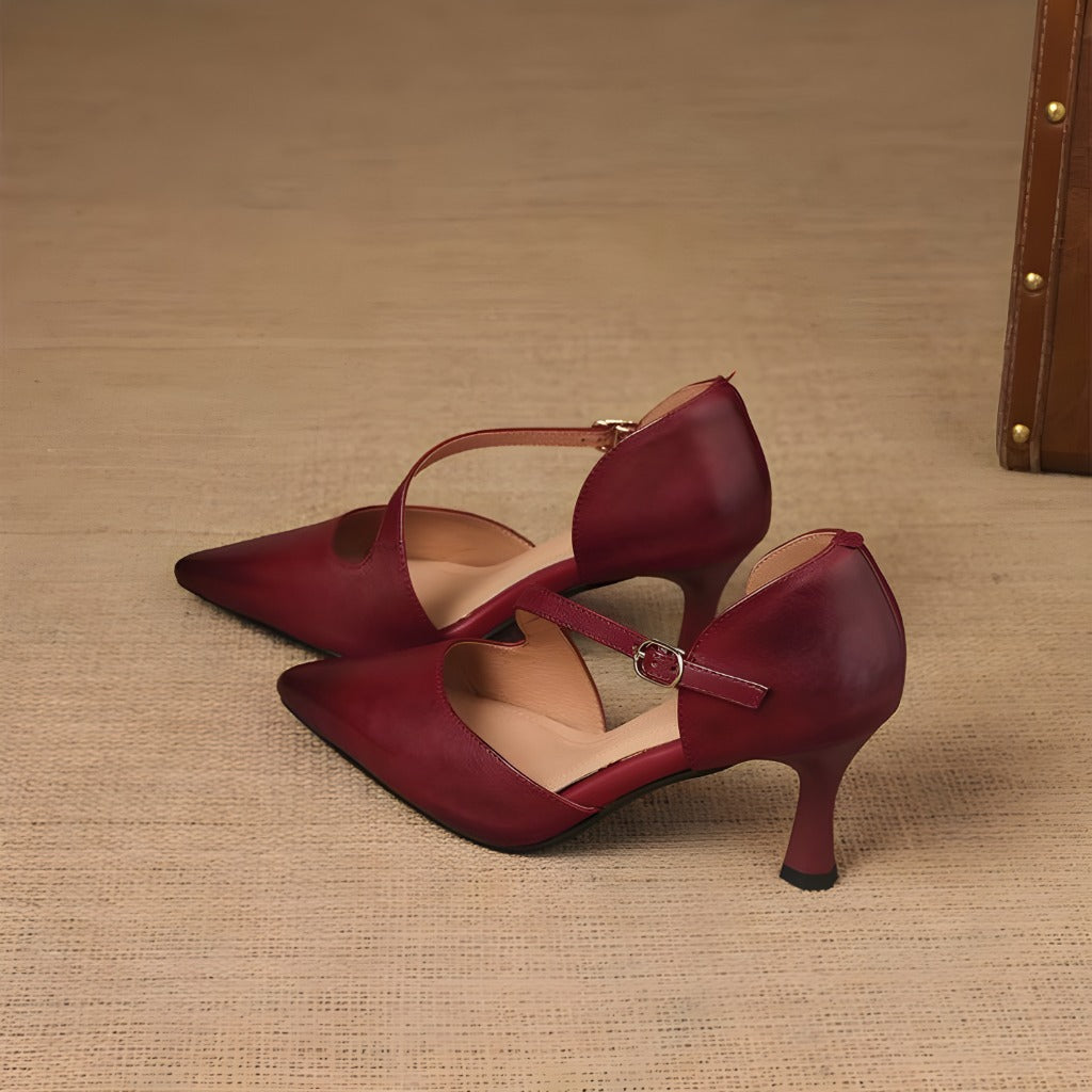 Diana | Crossover Strap Heels
