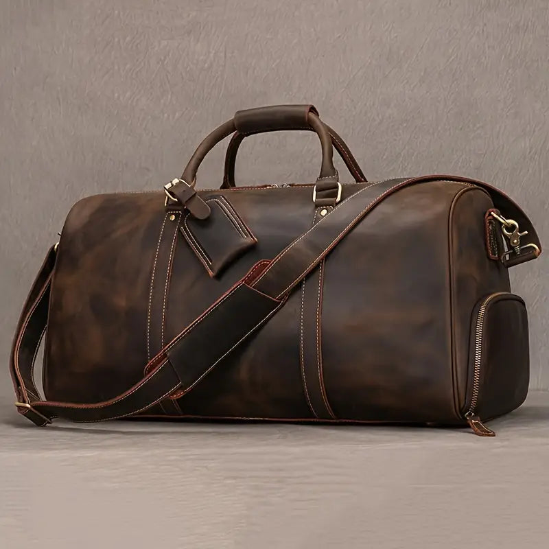 Joseph - Spacious Leather Travel Duffel