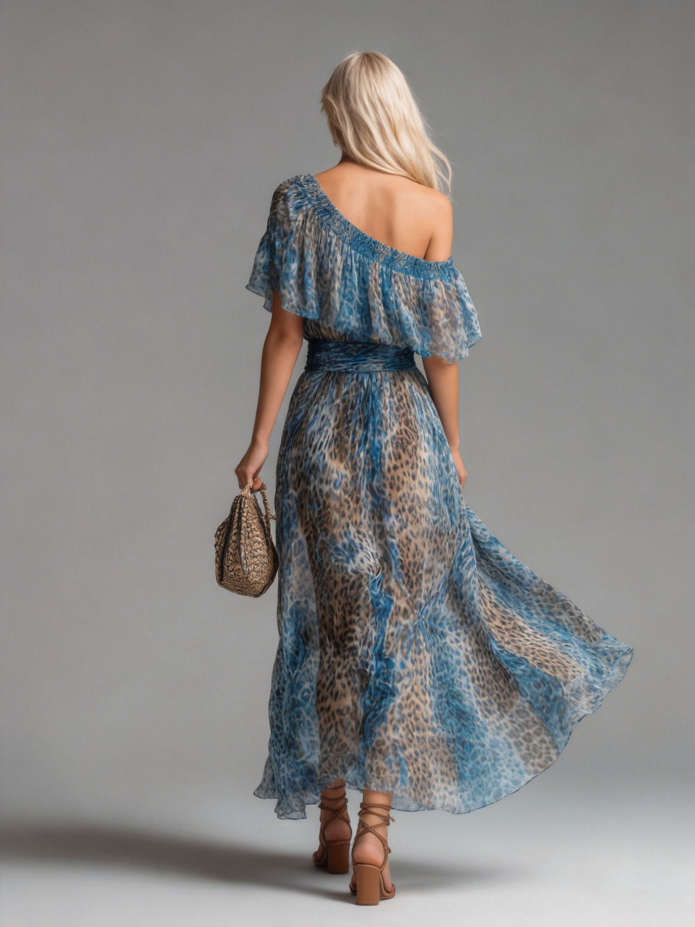 Oralie™ | Off-Shoulder Ruffle Maxi Dress