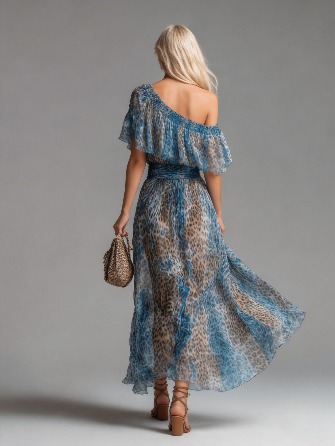 Oralie™ | Off-Shoulder Ruffle Maxi Dress