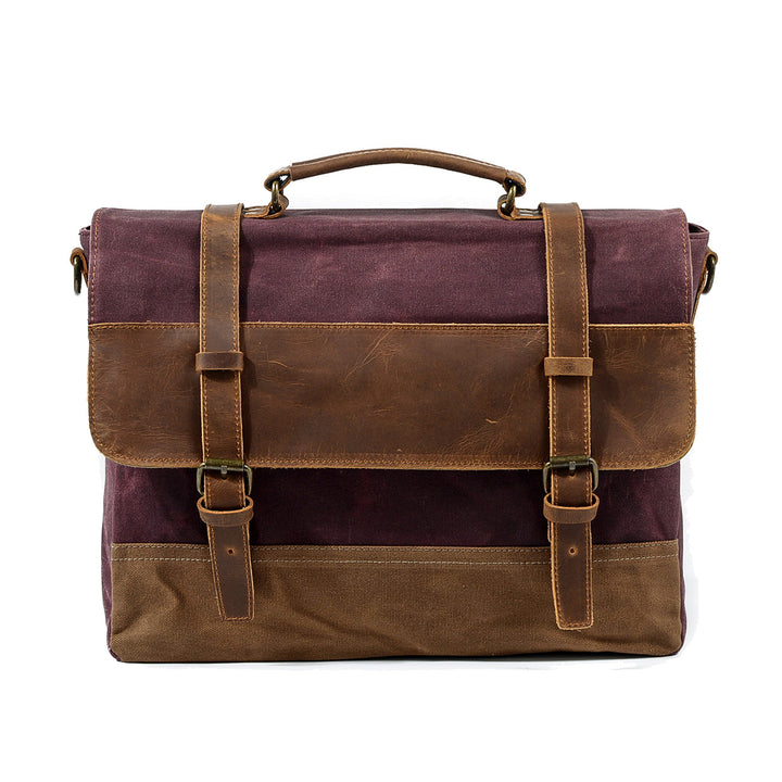 Jack - Waterproof Waxed Canvas Messenger Bag