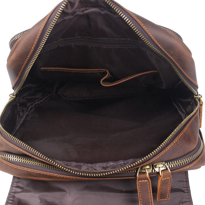Robert - Vintage Leather Travel Backpack