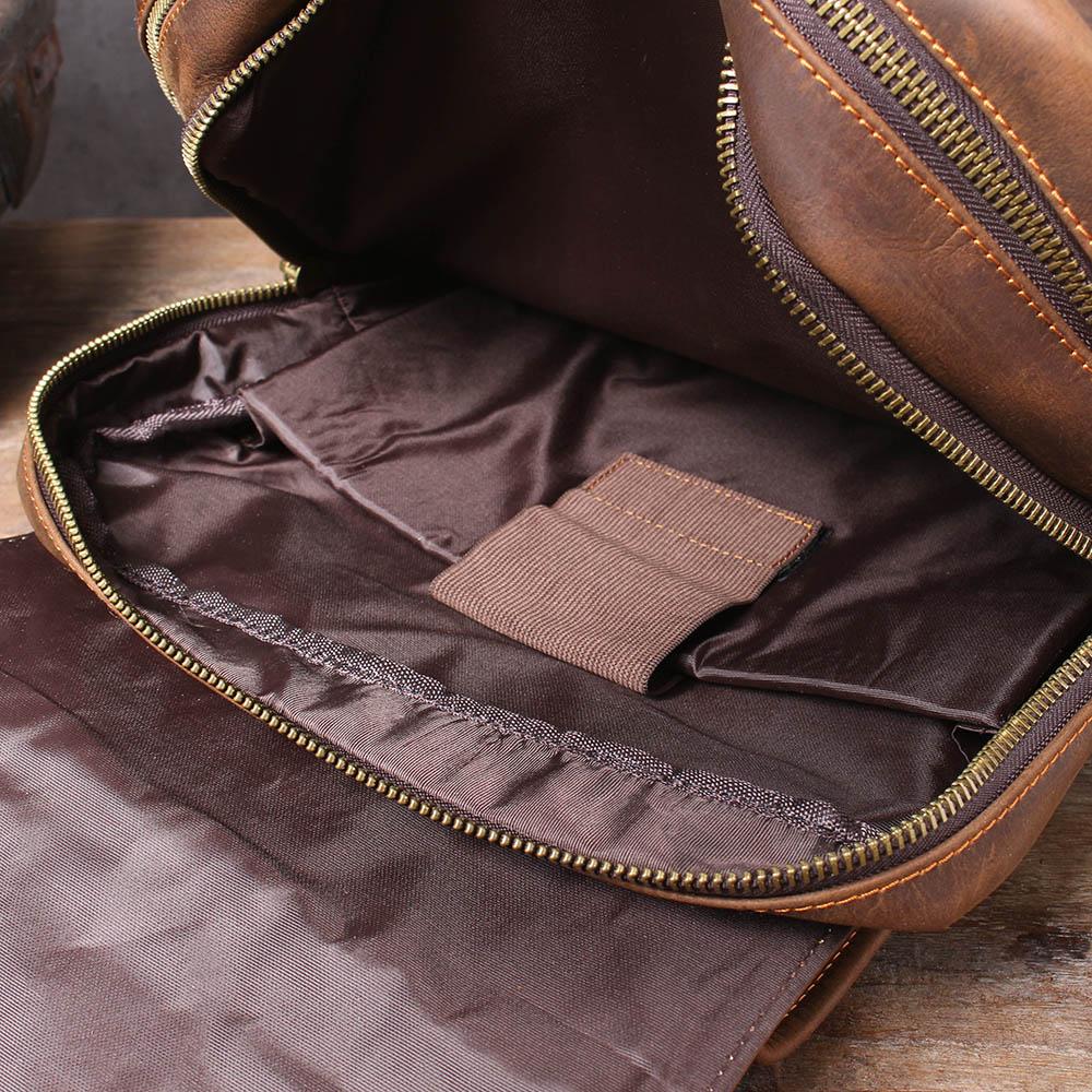 Robert - Vintage Leather Travel Backpack