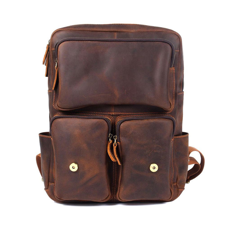 Robert - Vintage Leather Travel Backpack