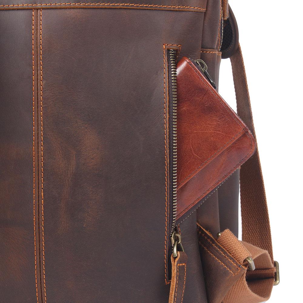 Robert - Vintage Leather Travel Backpack
