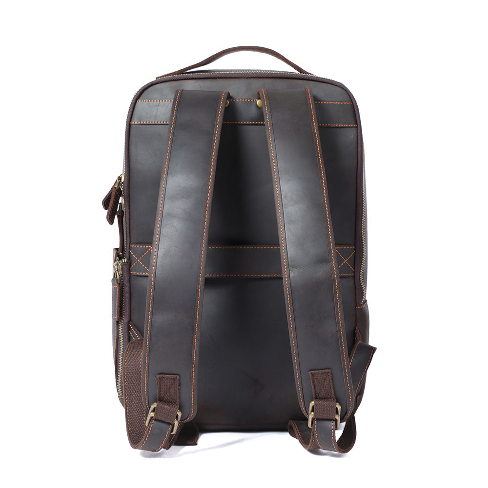 Andrew - Men's Leather Backpack for Laptops