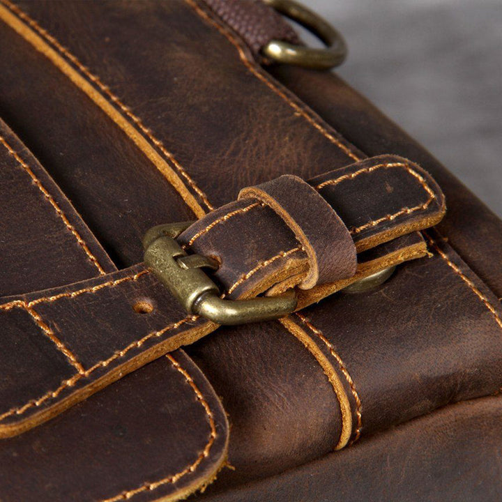 Jason - Luxury Tan Leather Backpack